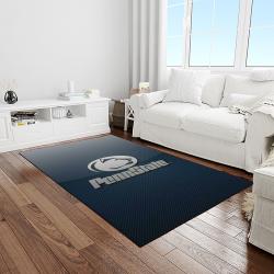 NCAA Penn State Nittany Lions College Sport Basketball And Foolball Team Logo Rectangle Area Rug PSNL19