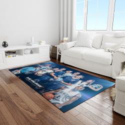NCAA Penn State Nittany Lions College Sport Basketball And Foolball Team Logo Rectangle Area Rug PSNL27