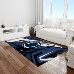 NCAA Penn State Nittany Lions College Sport Basketball And Foolball Team Logo Rectangle Area Rug PSNL37