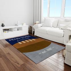 NCAA Penn State Nittany Lions College Sport Basketball And Foolball Team Logo Rectangle Area Rug PSNL38