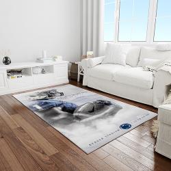 NCAA Penn State Nittany Lions College Sport Basketball And Foolball Team Logo Rectangle Area Rug PSNL42