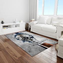NCAA Penn State Nittany Lions College Sport Basketball And Foolball Team Logo Rectangle Area Rug PSNL43