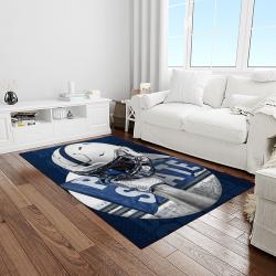 NCAA Penn State Nittany Lions College Sport Basketball And Foolball Team Logo Rectangle Area Rug PSNL44
