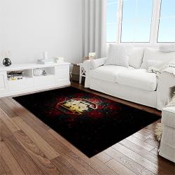 NCAA South Carolina Gamecocks College Sport Basketball And Foolball Team Logo Rectangle Area Rug SCG10