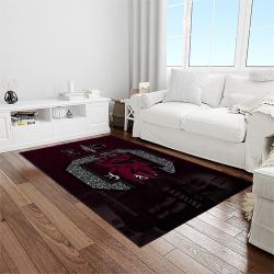 NCAA South Carolina Gamecocks College Sport Basketball And Foolball Team Logo Rectangle Area Rug SCG34