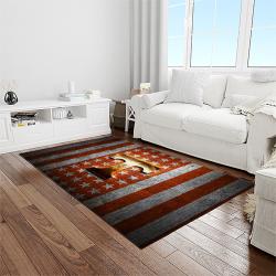 NCAA Tennessee Volunteers College Sport Basketball And Foolball Team Logo Rectangle Area Rug TVS05