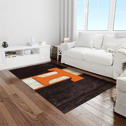 NCAA Tennessee Volunteers College Sport Basketball And Foolball Team Logo Rectangle Area Rug TVS11