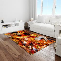 NCAA Tennessee Volunteers College Sport Basketball And Foolball Team Logo Rectangle Area Rug TVS62