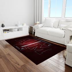 NCAA Texas A&M Aggies College Sport Basketball And Foolball Team Logo Rectangle Area Rug TAMA06