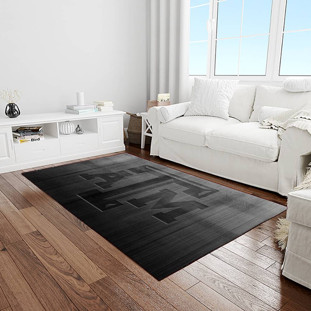 NCAA Texas A&M Aggies College Sport Basketball And Foolball Team Logo Rectangle Area Rug TAMA20