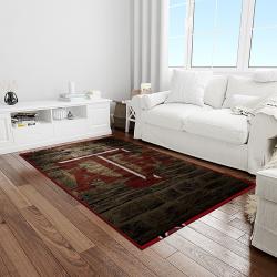 NCAA Texas A&M Aggies College Sport Basketball And Foolball Team Logo Rectangle Area Rug TAMA36