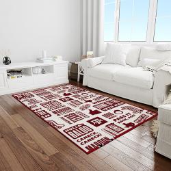 NCAA Texas A&M Aggies College Sport Basketball And Foolball Team Logo Rectangle Area Rug TAMA41