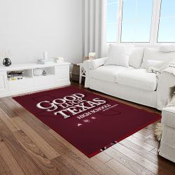 NCAA Texas A&M Aggies College Sport Basketball And Foolball Team Logo Rectangle Area Rug TAMA52
