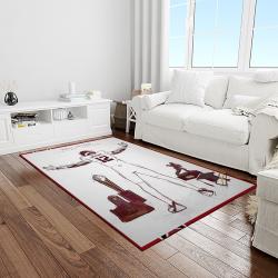 NCAA Texas A&M Aggies College Sport Basketball And Foolball Team Logo Rectangle Area Rug TAMA57