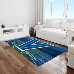 NCAA Villanova Wildcats Sport Basketball And Foolball Team Logo Rectangle Area Rug VW14