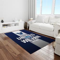 NCAA Villanova Wildcats Sport Basketball And Foolball Team Logo Rectangle Area Rug VW23
