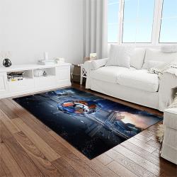 NFL Denver Broncos Football Team Logo Rectangle Area Rug DB06