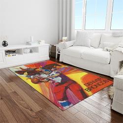 NFL Denver Broncos Football Team Logo Rectangle Area Rug DB14