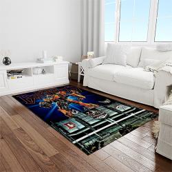 NFL Denver Broncos Football Team Logo Rectangle Area Rug DB18