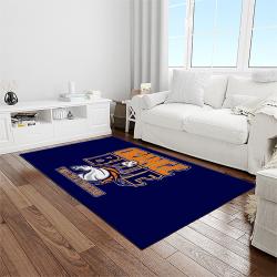 NFL Denver Broncos Football Team Logo Rectangle Area Rug DB44