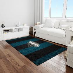 NFL Jacksonville Jaguars Football Team Logo Rectangle Area Rug JJ13