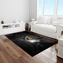 NFL Jacksonville Jaguars Football Team Logo Rectangle Area Rug JJ43