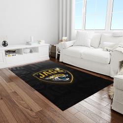 NFL Jacksonville Jaguars Football Team Logo Rectangle Area Rug JJ49