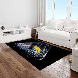 NFL Los Angeles Chargers Football Team Logo Rectangle Area Rug LAC40