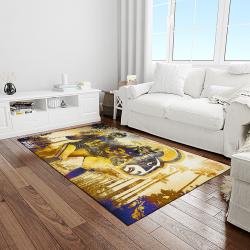 NFL Los Angeles Chargers Football Team Logo Rectangle Area Rug LAC41