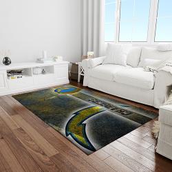 NFL Los Angeles Chargers Football Team Logo Rectangle Area Rug LAC57