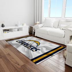 NFL Los Angeles Chargers Football Team Logo Rectangle Area Rug LAC67