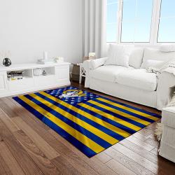 NFL Los Angeles Rams Football Team Logo Rectangle Area Rug LAR35