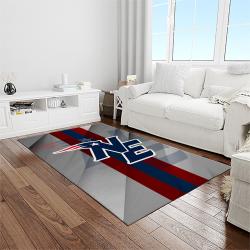 NFL New England Patriots Football Team Logo Rectangle Area Rug NEP18