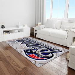 NFL New England Patriots Football Team Logo Rectangle Area Rug NEP19