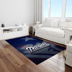 NFL New England Patriots Football Team Logo Rectangle Area Rug NEP30
