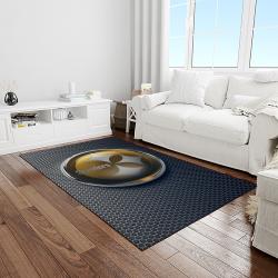 NFL Pittsburgh Steelers Football Team Logo Rectangle Area Rug PTTS21