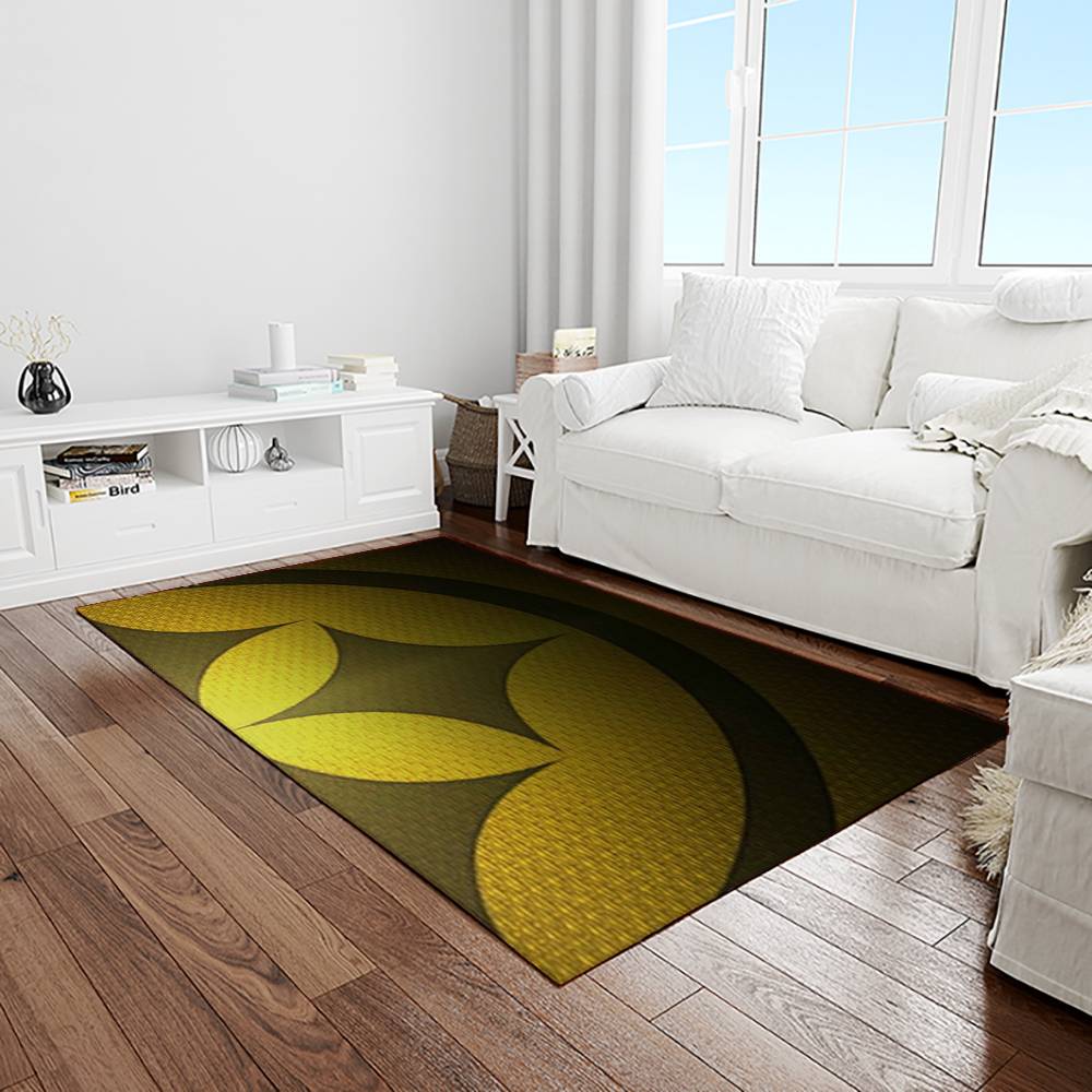 NFL Pittsburgh Steelers Football Team Logo Rectangle Area Rug PTTS34