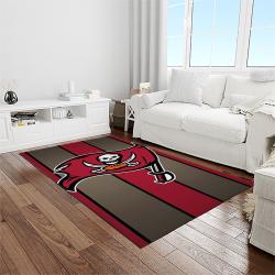 NFL Tampa Bay Buccaneers Team Logo Rectangle Area Rug TBB07