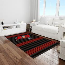 NFL Tampa Bay Buccaneers Team Logo Rectangle Area Rug TBB14