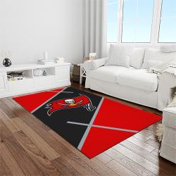 NFL Tampa Bay Buccaneers Team Logo Rectangle Area Rug TBB15