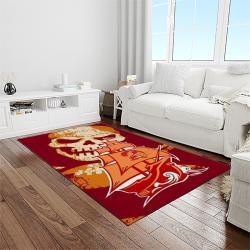 NFL Tampa Bay Buccaneers Team Logo Rectangle Area Rug TBB18