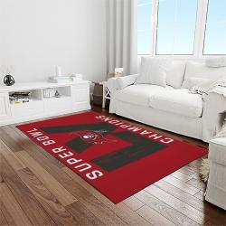 NFL Tampa Bay Buccaneers Team Logo Rectangle Area Rug TBB25