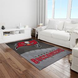 NFL Tampa Bay Buccaneers Team Logo Rectangle Area Rug TBB29