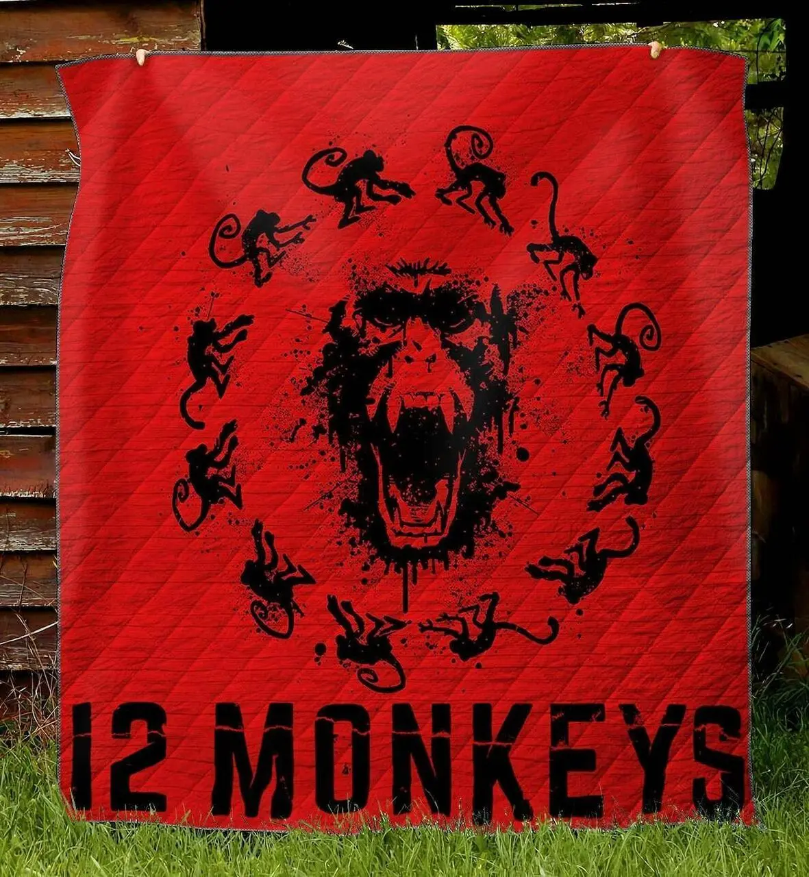 12 Monkeys HVT070926 Quilt Blanket and Home Decor