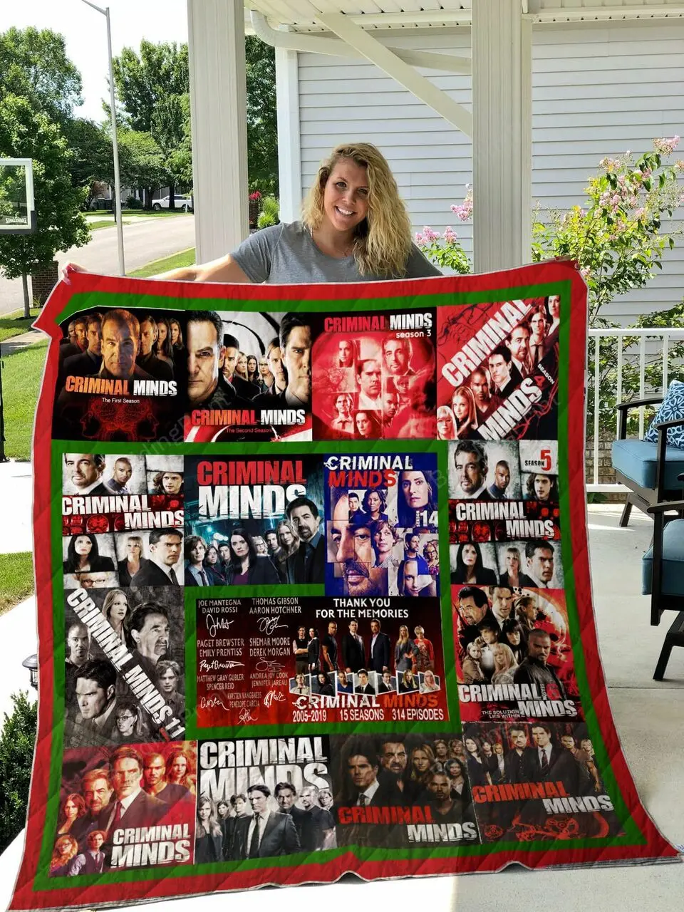 15 Years Of Crim Quilt Blanket and Home Decor