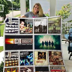3 Doors Down Band Blanket Ha0910 Quilt and Home Decor