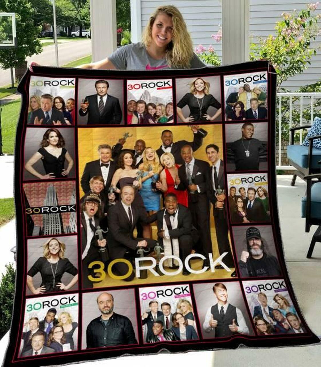 30 Rock Quilt Blanket Hvt060601 Quilt and Home Decor