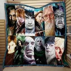 3D Customize Harry Potter Quilt and Home Decor