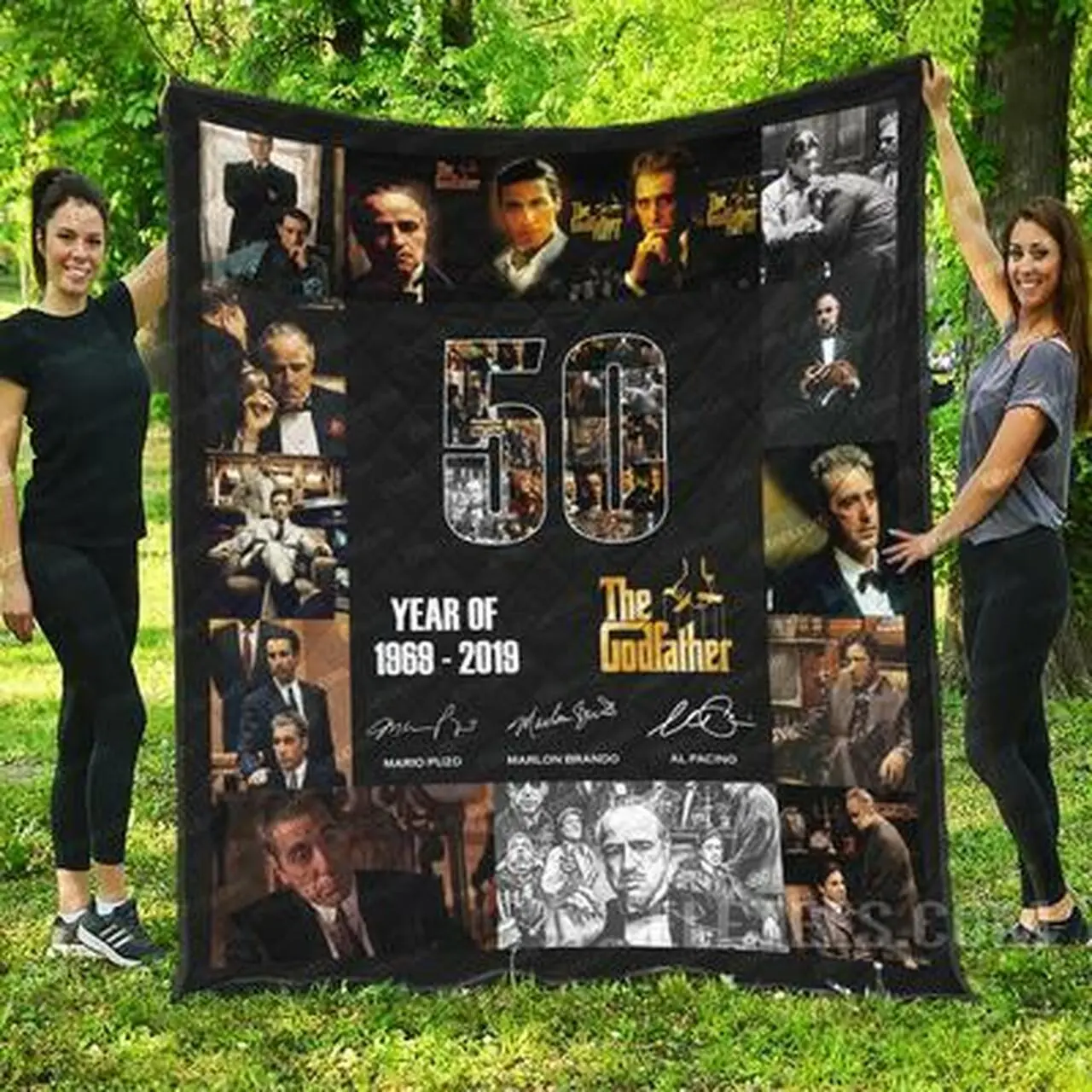 50 Years Of The Godfather Quilt Blanket Tgf01 Quilt and Home Decor