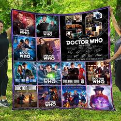 56 Years Of Doctor Who 1963-2019 - Quilt and Home Decor